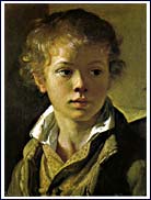 by Vasily Tropinin. Portrait of the Artist's Son