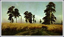 by Ivan Shishkin. The Corn